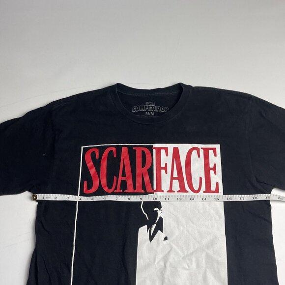 Scarface Shirt Mens M Black Movie Print Graphic Short Sleeve - Picture 7 of 10